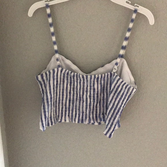 Striped cami crop top - Picture 2 of 5